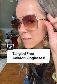 These Bella Coffee aviator sunglasses are so beautiful and actually lo...