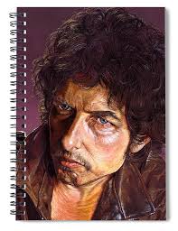 Bob Dylan Spiral Notebook