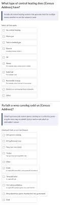 Census bureau used two questionnaires. Housing Question Development For Census 2021 Office For National Statistics