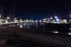 Port De La Hume De Nuit La Hume Harbour By Night Gujan Mestras Gironde Nouvelle Aquitaine France Nouvelle Aquitaine Gironde Visite