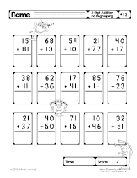 Addition with regrouping is always such a tricky concept for our little learners. Two Digit Addition No Regrouping 13 Primarylearning Org