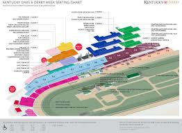 2018 Seating Chart Kentucky Derby Derby Horse Derby