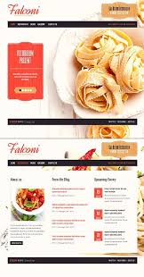 Cafe And Restaurant Website Template 38385 Food Web Design Website Design Inspiration Restaurant Website