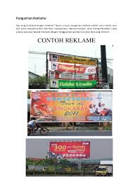 Doc Pengertian Reklame Embalase Spanduk Logo Baliho Selebaran Brosur Poster Lengkap Dengan Gambar Kang Lucki Academia Edu