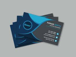 Simply choose to add a reverse side when using the business card maker. Business Card Design Fiverr Gig On Behance