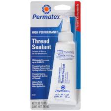 Can be pressurized immediately for pipe thread sealant, 4 oz., container type can, color yellow, gas pressure range 2, 600 psi, liquid pressure range 12, 000 psi, full cure soft set. Permatex High Performance Thread Sealant Permatex