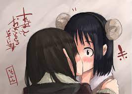 two female anime characters kissing illustration yuri kuma arashi #anime  #couple #kiss #1080P #wallpaper #hdwallpaper #deskt… | Anime, Anime  wallpaper, Female anime