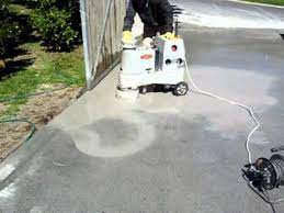 This is likened to the use of varying grits of sandpaper to make timber smooth and polish ready. Polishing A Grano Concrete Driveway Youtube