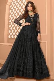 Party wear long gown cutting and stitching. Buy Party Wear Anarkali Suits Long Anarkali Dresses Like A Diva