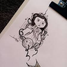 Pin De Tabatha Hetrick Em Inkdupppp Tatuagem Da Coraline Boas Ideias Para Tatuagem Tatuagem