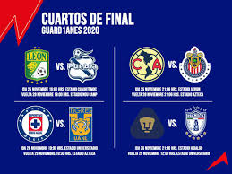 Los guerreros reciben en la final de ida del g2021 a la máquina de juan reynoso, que buscará acabar con su sequía de títulos en la liga mx. Definen Horarios Para Los Cuartos De Final De La Liga Mx Excelsior