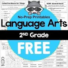 Click on the free language arts worksheet you would like to print or download. 2nd Grade Language Arts And Grammar Practice Sheets Freebie Common Core Or Not