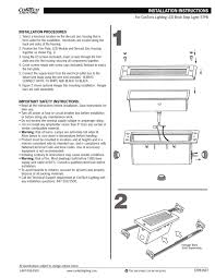In this case we're installing new construction, and that comes with four hanger bars. Installation Procedures For Contech Lighting Led Brick Step Light Stpb