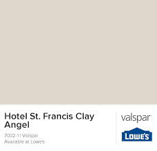 Valspar Paint Color Chip Hotel St Francis Clay Angel Valspar Paint Colors Favorite Paint Colors Paint Colors