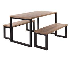 Tokyo Dining Table Bench Set Available In 4 Colour Ways 2 Day Delivery