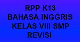 Viii / 2 ( dua ) alokasi waktu : Rpp 1 Lembar Bahasa Inggris Kelas Viii Semester 1 2 Revisi 2020 Kherysuryawan Id