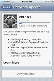 How To Update To Ios 5 0 1 On Your Ipad Iphone And Ipod Touch Appsized Software Update Iphone Hacks Ipad