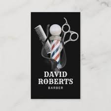 15% off with code zazpartyplan. Barber Business Cards Business Card Printing Zazzle
