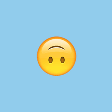 Emoji meaning a classic smiley, turned upside down. We Are Wasting The Upside Down Face Emoji On Sarcasm The Verge