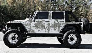 Black And White Camo Vinyl Wrap Digital Camo 4 Door Vinyl Decal Set For Jeep Wrangler Vehicles Custom Graphics I Jeep Wrangler Off Road Custom Jeep Wrangler Jeep Wrangler Accessories Decals
