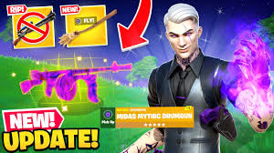 10 things *only* found in fortnite china! New Fortnitemares Update Is Epic In Fortnite Midas Mythics More Youtube