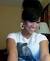 Top Knot Bun And Bangs Hairstyle With Weave
