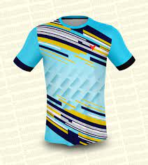 Hey Check This Light Blue And Yellow Badminton Jersey Design Rs 150 00 Https Buyjerseydesign Com Jersey Design Sports Tshirt Designs Sport Shirt Design