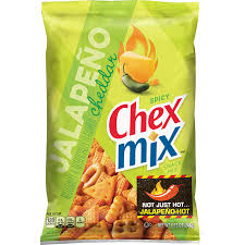 Chex Mix Jalapeno Cheddar Snack Mix 8 75 Oz Bag Walmart Com Snack Mix Jalapeno Cheddar Chex Mix