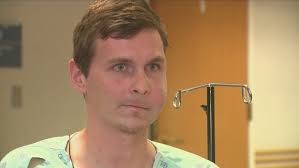 Firefighters stay by injured brother