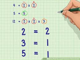 4 Ways To Find The Least Common Denominator Wikihow