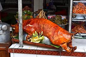 Spanferkel Auf Bali Spanferkel Bali Ferkel