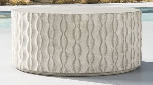 Cast Concrete Coffee Table Reviews Crate And Barrel Outdoor Accent Table Concrete Coffee Table Crate And Barrel