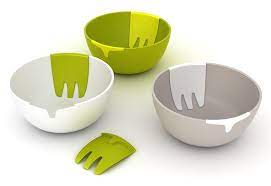 Finds Salad Bowl Server Homegirl London Insalatiere Ciotole Utensili Da Cucina