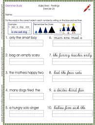 Sample Worksheet For The Order Of The Noun Family Study Get A Copy At Nouns Worksheet Nouns Adjectives