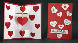 Valentine's day is a wonderful time for diy cards and gifts for your loved ones. Diy Valentine Card Twirling Heart Pop Up Card Step By Step Youtube