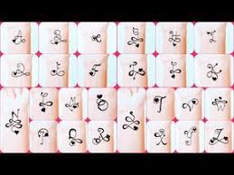 Different tattoo designs and ideas might be appealing to different people based on what makes them unique. All New Alphabet Mehndi Tattoos All Tattoo Designs Mehndi Tattoo Designs 2019 Artofit