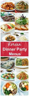 Hosting your first dinner party? Korean Dinner Party Menu Ideas Korean Bapsang Korean Food Korean Dinner Party South Korean Food