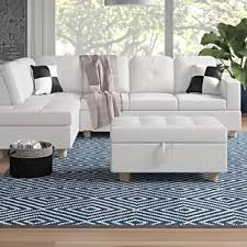 This has the highest quality faux leather to craft this we really like the studded details and the storage ottoman, while small, is convenient to store extra. Italian Leather Sectional Sofa Wayfair