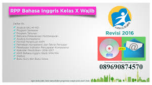 Ki kd bhs inggris kls 12 wajib. Jual Rpp Bahasa Inggris Kelas 10 Wajib Kurikulum 2013 Edisi Revisi 2016
