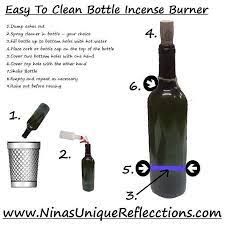 Easy To Clean Wine Bottle Incense Burner Cleanest Way To Burn Incenses Keeps All Of The Ashes Containe Wine Bottle Incense Burner Wine Bottle Incense Burner