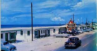 Peeks Beach Motel Panama City Beach Florida Postcard 1950 S Panama City Panama Panama City Beach Florida Panama City Florida