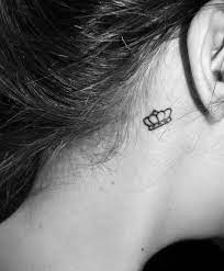Behind the ear tattoos signify that you are a rebellious person who has a simple personality. 50 King Queen Crown Tattoo Designs With Meaning 2021