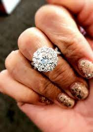 Flashy Diamond Halo Engagement Ring Halo Wedding Bands Engagement Rings Diamond Girl