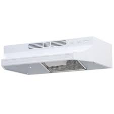Broan® heavy duty 80 cfm ventilation fan with incandescent light, 2.5 sones. Broan Nutone Rl6200 Series 24 In Ductless Under Cabinet Range Hood With Light In White Rl6224wh The Home Depot Non Vented Range Hood Under Cabinet Range Hood Broan