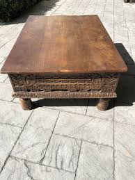 Antique Chai Table Indi Boho Coffee Table Rustic Table Etsy Coffee Table Wood Antique Coffee Tables Coffee Table
