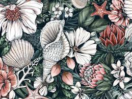 Zola X Maggie Enterrios Color Floral Illustrations Art Wallpaper Botanical Art