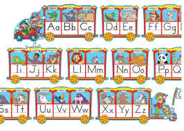 Made for teachers by a teacher! Circus Train Alphabet Line In Stock At Purpleroom Crafts