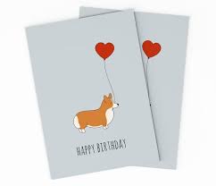 Birthday Card Ideas For Best Friend Kids Printable Corgi Birthday Card Corgi Card For Your Love Or Best Friend Kids Birthday Card Happy Birthday Corgi Dog Birthday Card Happy Birthday Cards Printable Dog Birthday Card Birthday Card Printable