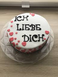 Ich Liebe Dich Liebe Fondant