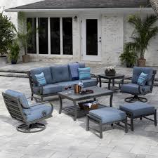 Reserve 7 Piece Deep Seating Set Deep Seating Seating Aluminum Furniture
